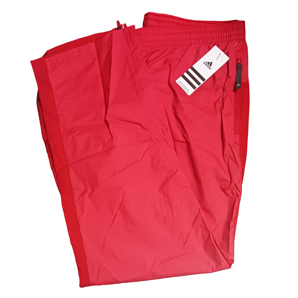 Adidas Modern Varsity Women’s Woven Pant Power Red Large 735PWSDU3 Non Solid New - Picture 5 of 16